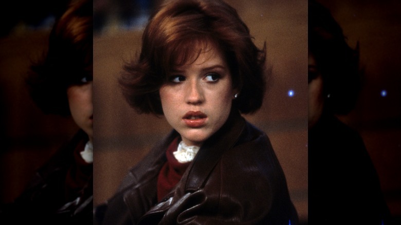 Molly Ringwald in a scene from the film 'The Breakfast Club', 1985