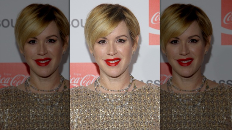 Molly Ringwald attends the Assouline And Coca-Cola Celebrate The Launch Of The Assouline Memoire Set 2013