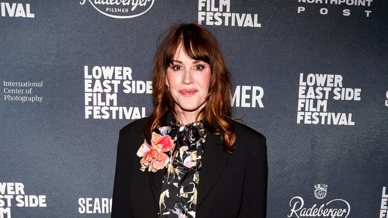 Molly Ringwald attends the opening night premiere of "Run Amok" during Lower East Side Film Festival at Village East Cinema on April 30, 2026 in New York City