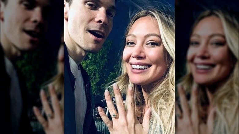 hilary duff engagement ring