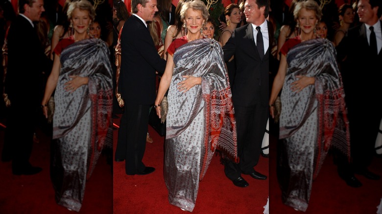 Helen Mirren at the 2004 Emmy Awards.