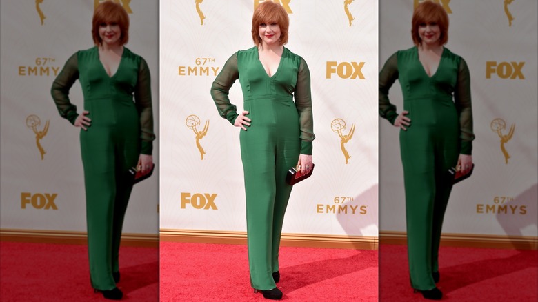 Julie Klausner at the 2015 Emmy Awards.