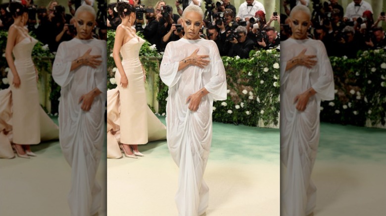 Doja Cat arrives at the 2024 Met Gala