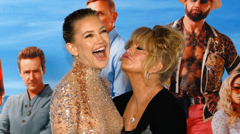 Kate Hudson and Goldie Hawn arrive at the Premiere Of 