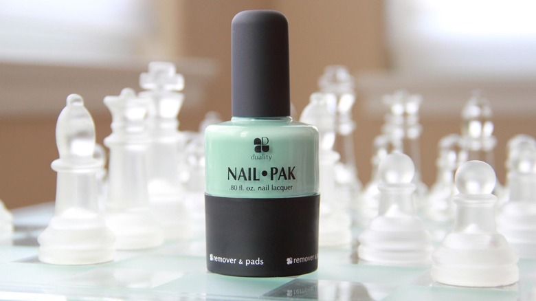Duality Nail Pak on chess board