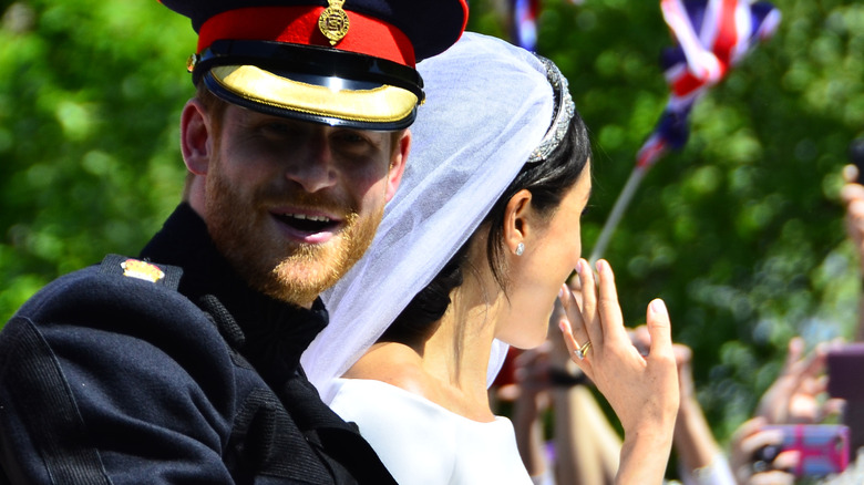 Meghan Markle wearing Essie Ballet Slippers