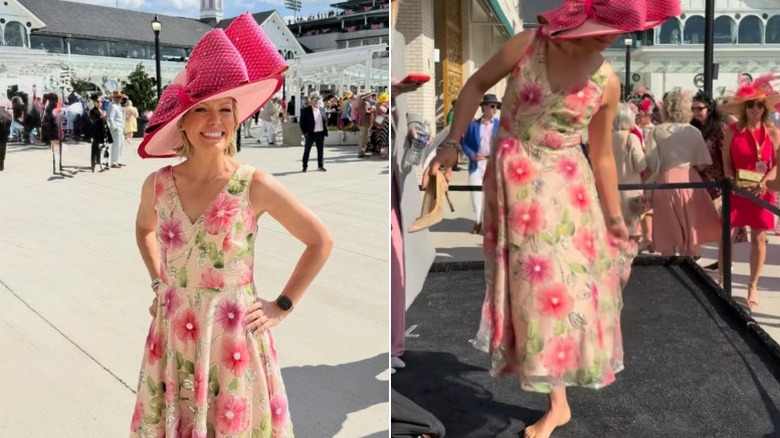 Dylan Dreyer reporting from the Kentucky Derby