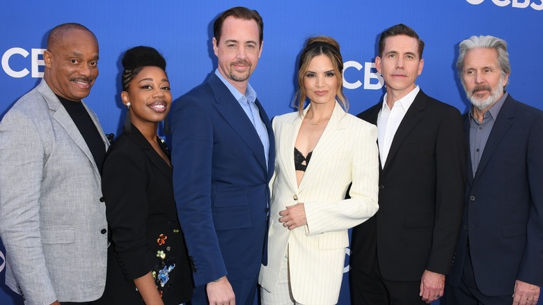 The cast of "NCIS" smiling (2024)