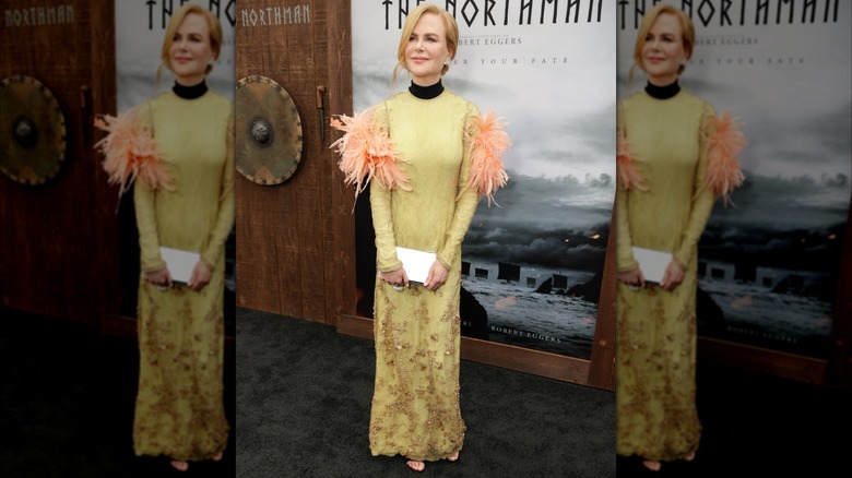 Nicole Kidman at the premiere of The Northman in 2022