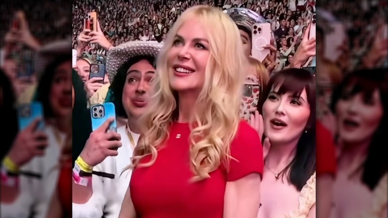 Nicole Kidman at a Sabrina Carpenter concert
