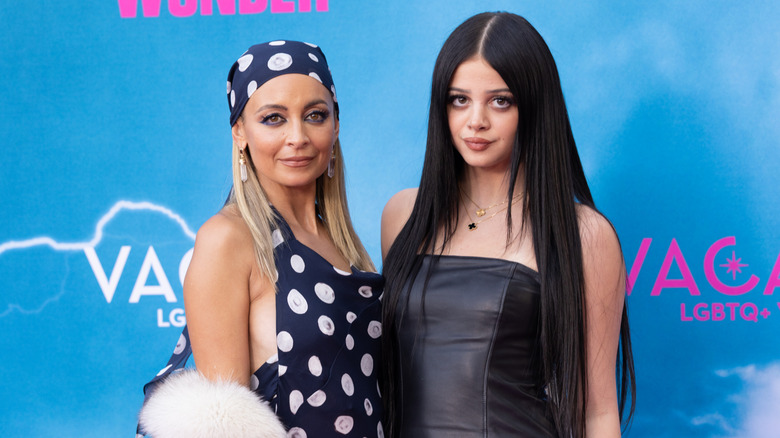 Nicole Richie and Kate Madden at the Stop! That! Train! premiere