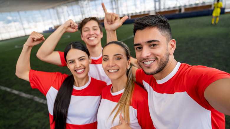 coed soccer team