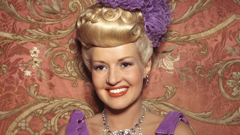 Betty Grable smiling