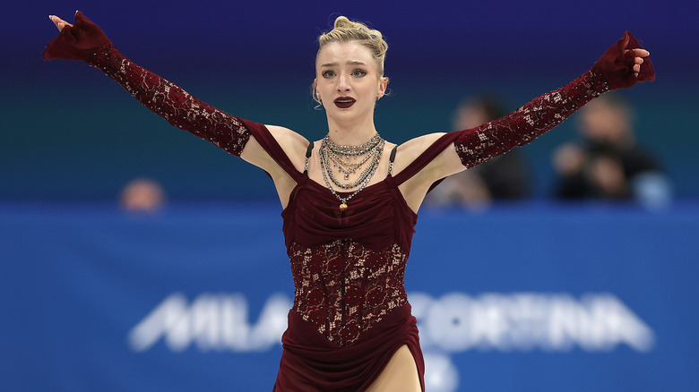 U.S. figure skater Amber Glenn