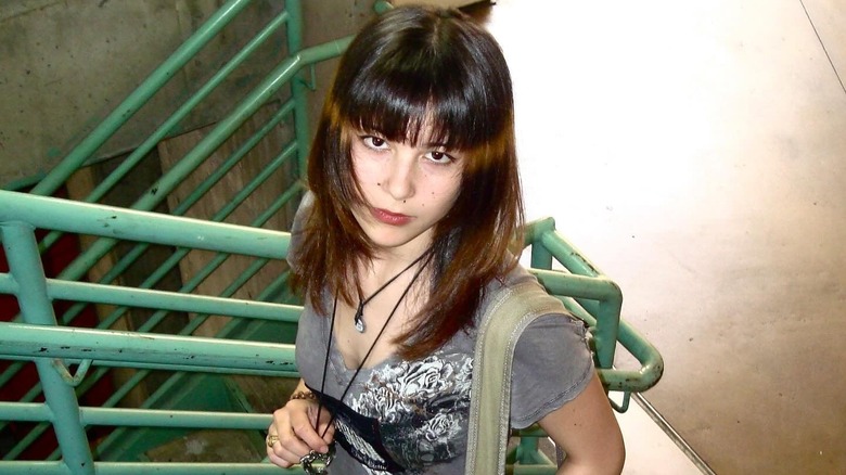 Alysa Liu with blunt bangs