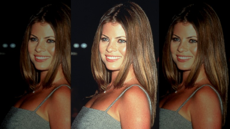 Yasmine Bleeth at the New York City premiere of "In & Out" in September 1997