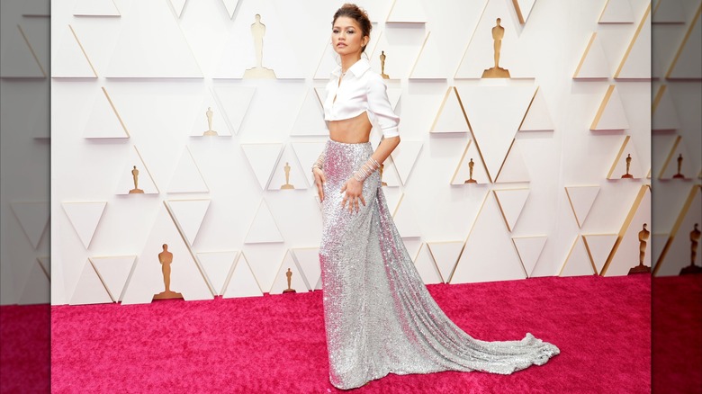 Zendaya at the 2022 Oscars.