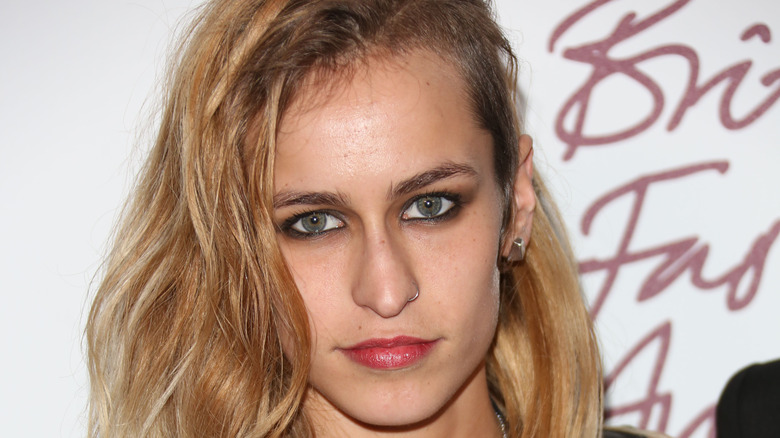 Alice Dellal growing out undercut