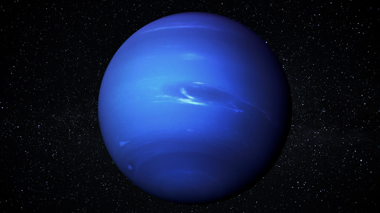 neptune in space