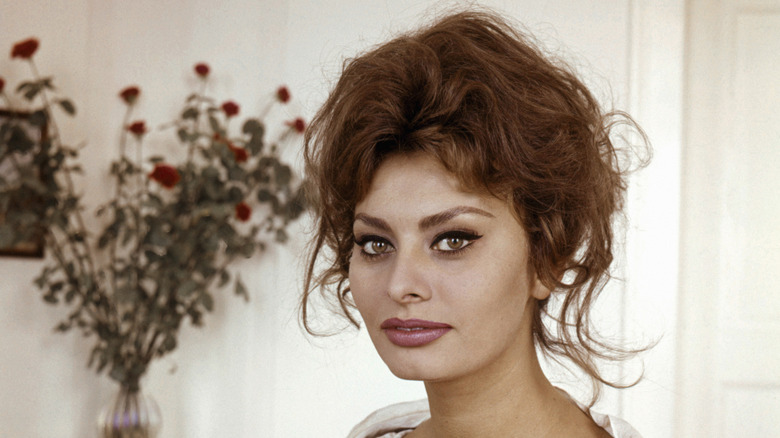 Sophia Loren updo 1960