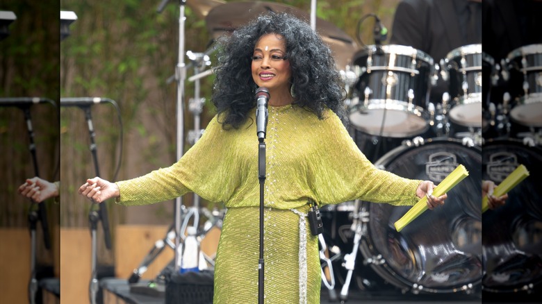 Diana Ross performs at the Stern Grove Festival in August 2025