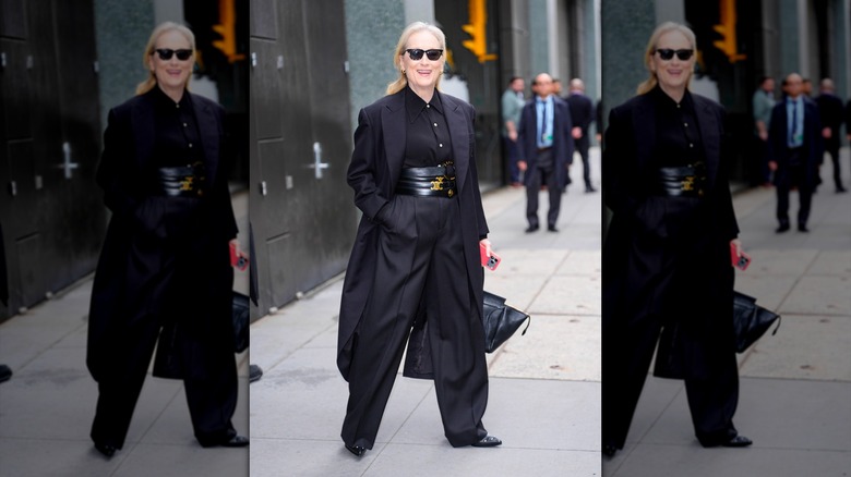 Meryl Streep in NYC in April 2026.