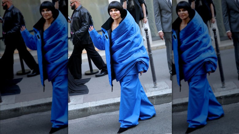 Lisa Rinna at Paris Fashion Week in 2025