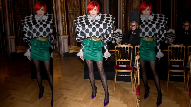 Lisa Rinna at 2025 Paris Fashion Week