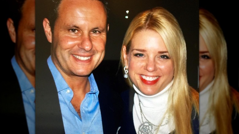 Pam Bondi with red lipstick