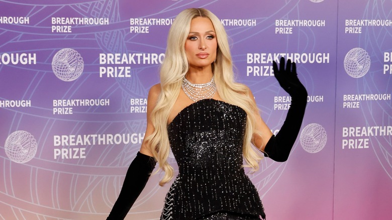 Paris Hilton at the Breakthrough Prize Ceremony in April 2026.