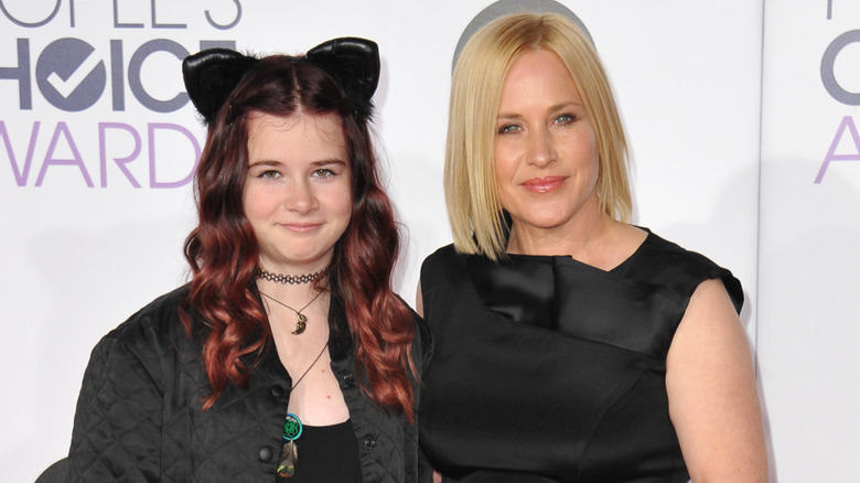Patricia Arquette with her daughter Harlow Jane in 2015