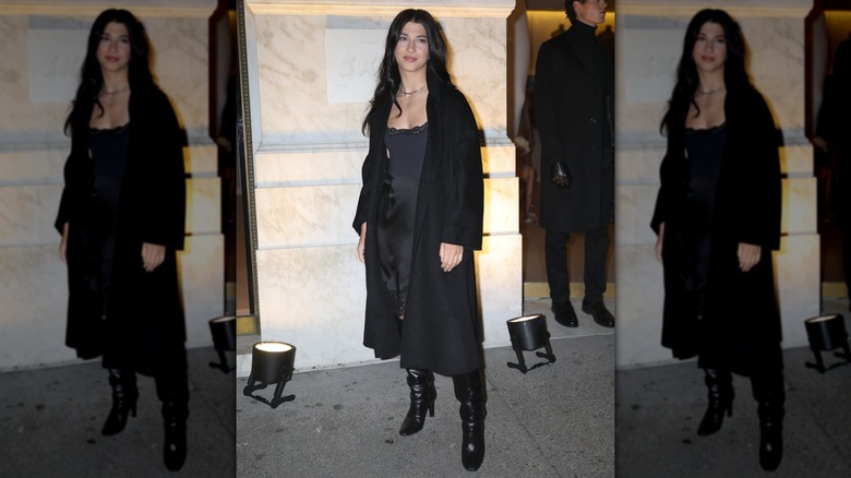 Phoebe Gates attends the Skims New York Flagship Store opening party in Midtown on December 12, 2024 in New York City