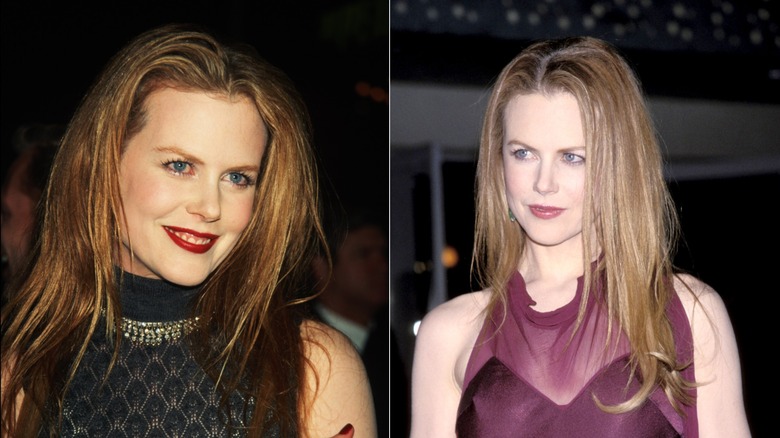 Nicole Kidman at the premiere of "The Peacemaker" in New York City in September 1997 / Nicole Kidman at Pier 60 in New York City in December 1998