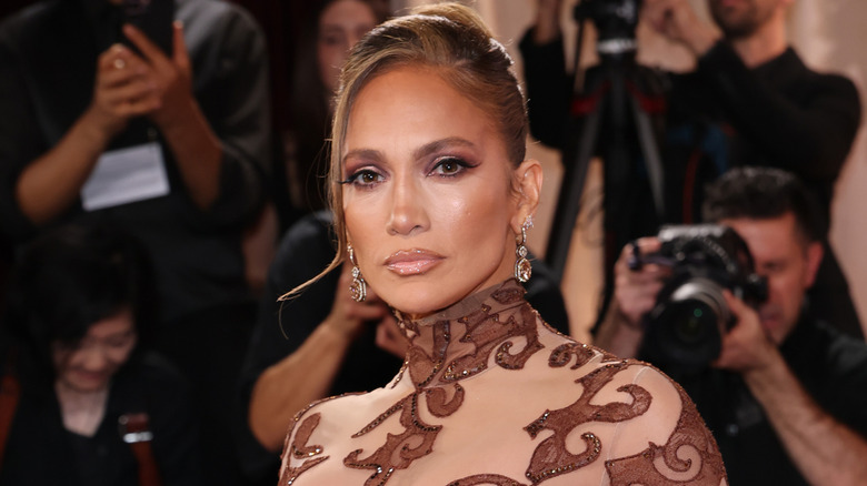 Jennifer Lopez at the 2026 Golden Globes