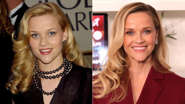 Reese Witherspoon in 2001 and 2026