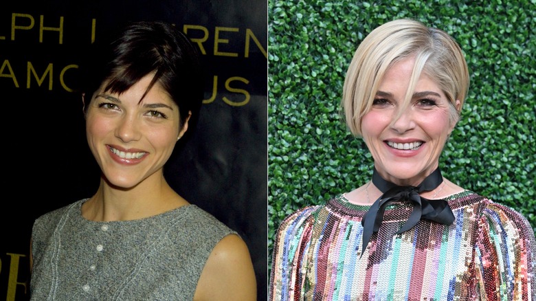 Selma Blair in 2001 and 2026