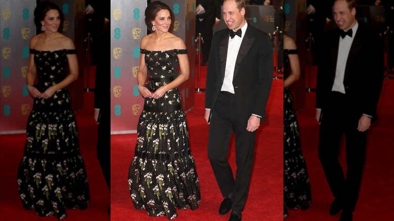 Catherine, Duchess of Cambridge and Prince William, Duke of Cambridge attend the 70th EE British Academy Film Awards (BAFTA) at Royal Albert Hall on February 12, 2017 in London, England