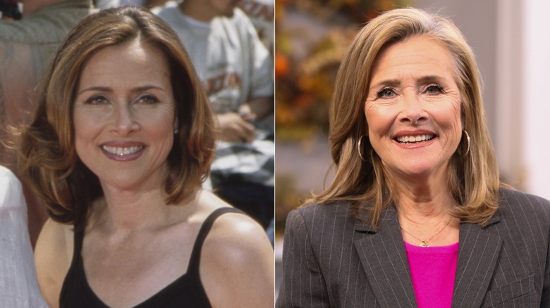 Side-by-side photos show Meredith Vieira in 1999 (left) and 2019 (right)