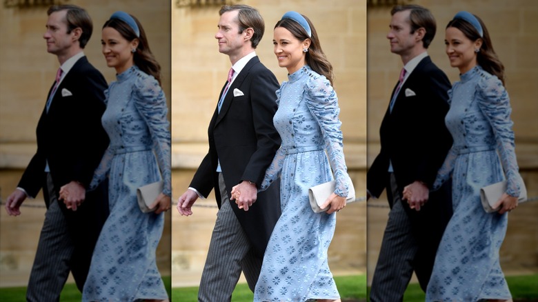 Pippa Middleton and James Matthews at St. George's Chapel