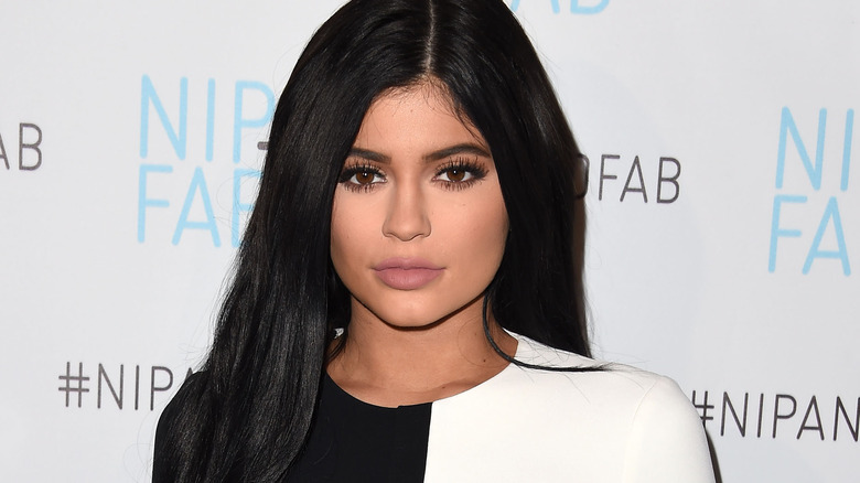 Kylie Jenner's plump lips 2015