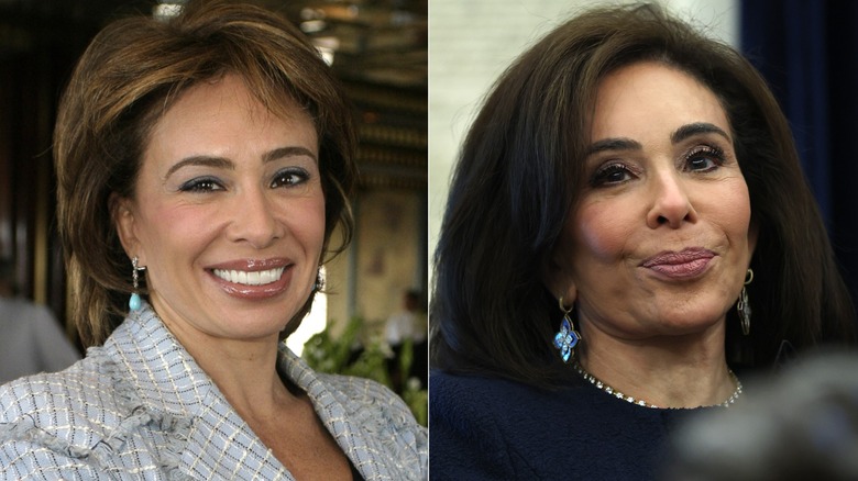 Jeanine Pirro in 2004 and 2025