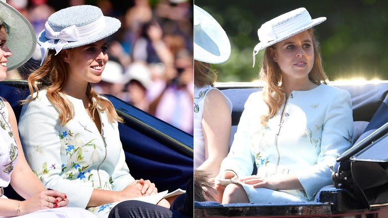 Princess Beatrice at Trooping the Colour in 2017