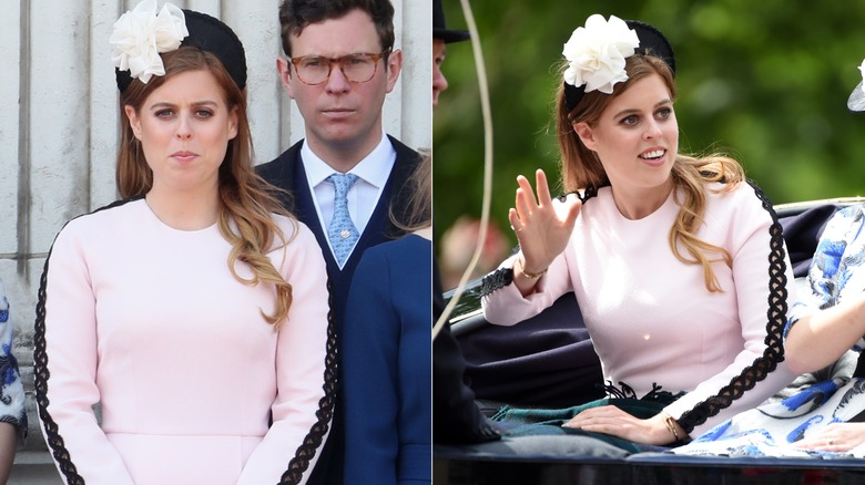 Princess Beatrice at Trooping the Colour in 2019