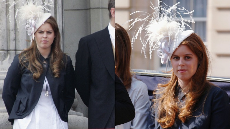 Princess Beatrice at Trooping the Colour in 2006