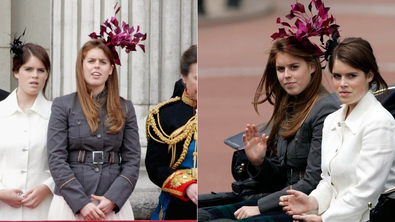Princess Beatrice at Trooping the Colour in 2005