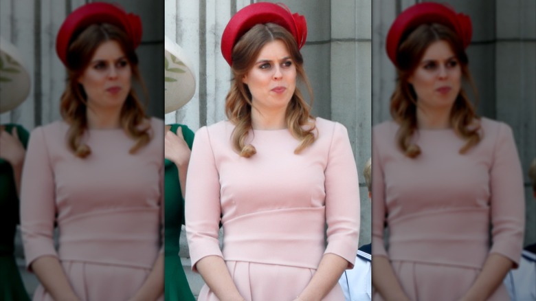 Princess Beatrice at Trooping the Colour in 2018