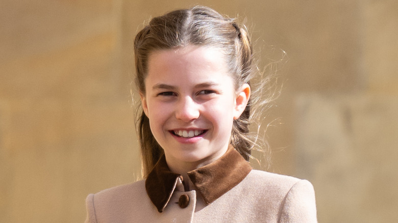 Princess Charlotte smiling