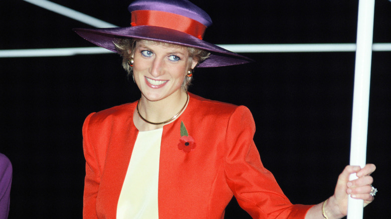 Princess Diana smiling