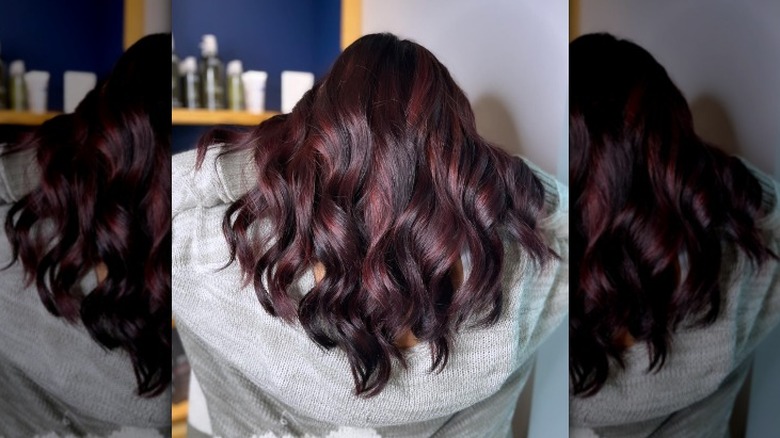 Pulling Off The Trendy Black Cherry Hair Color Is Easy As Pie With These  Tips