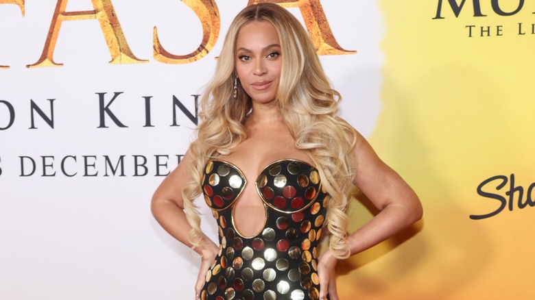 Beyoncé at the premiere of "Mufasa: The Lion King" in 2024.